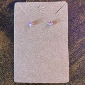 ❤️ ⭐ Pink Stud Earrings